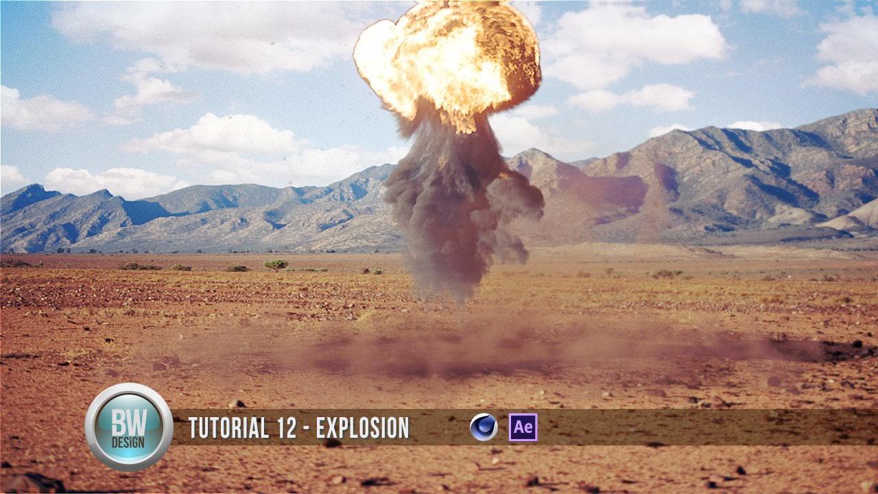Explosion with CINEMA 4D