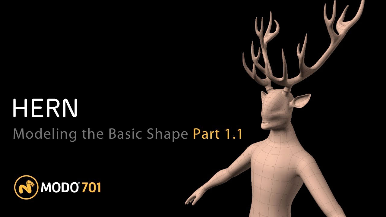 mythical creature modo tutorial