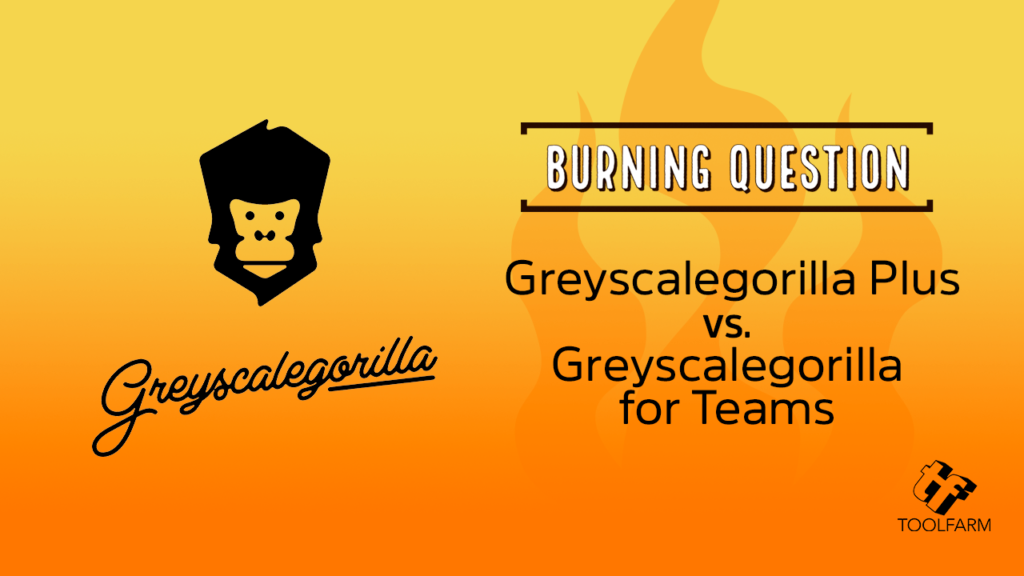 Greyscalegorilla Plus vs. Greyscalegorilla for Teams