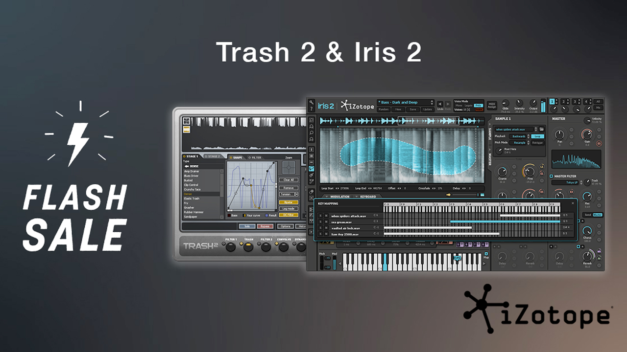 izotope trash & iris flash sale
