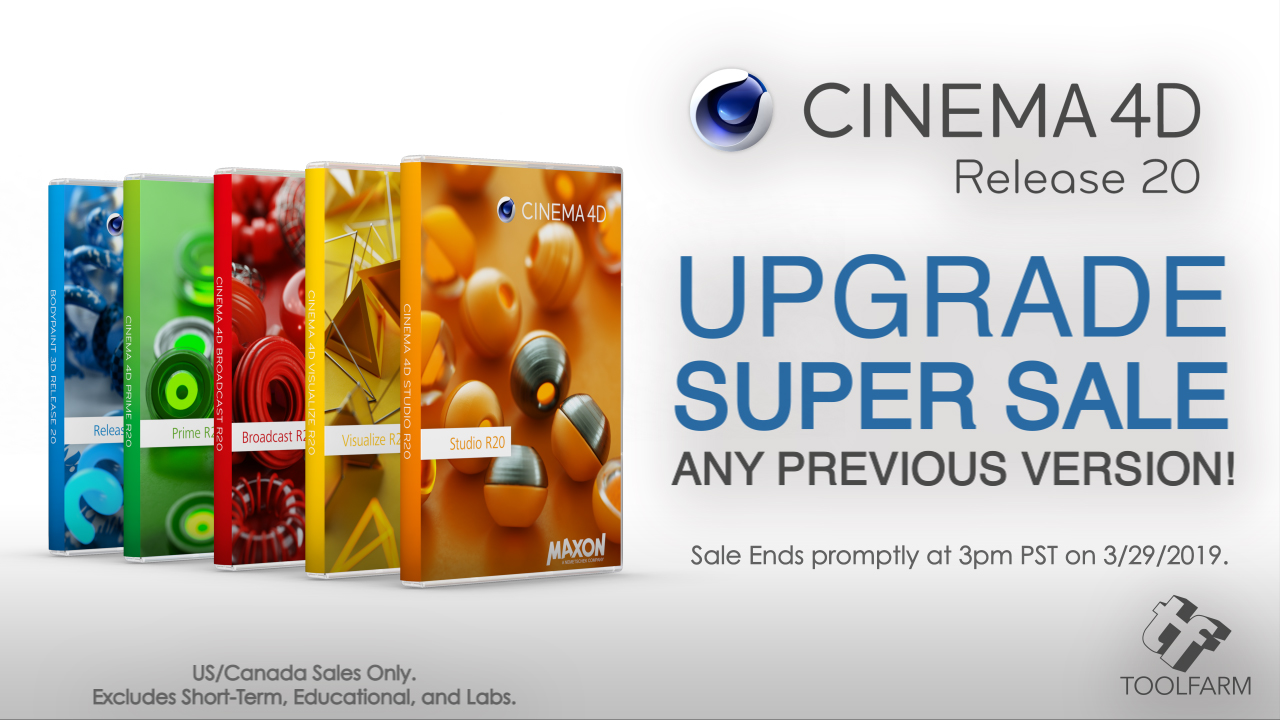 maxon cinema 4d r20 upgrade super sale