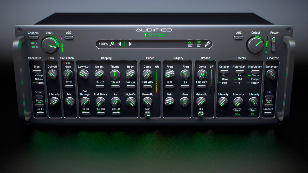 audified tonespot bass pro and express