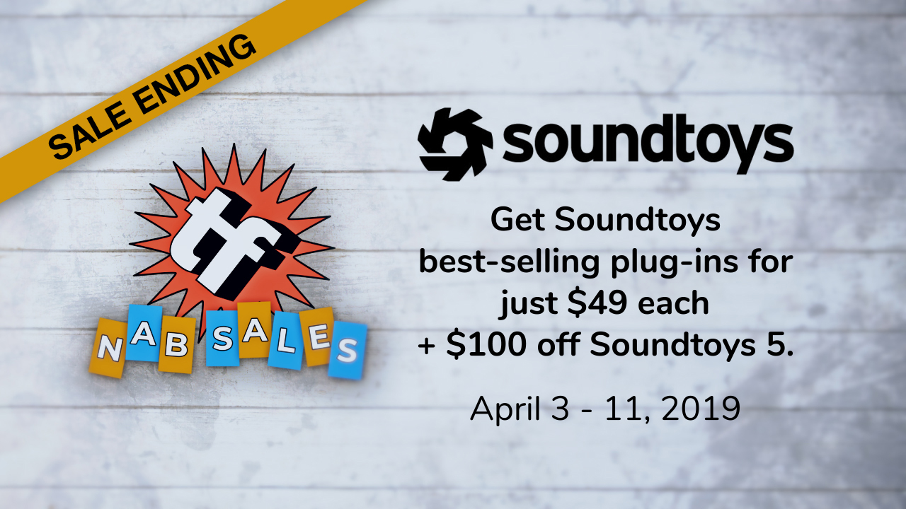 soundtoys $100 off ending