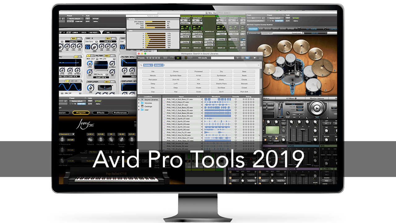 avid pro tools 2019