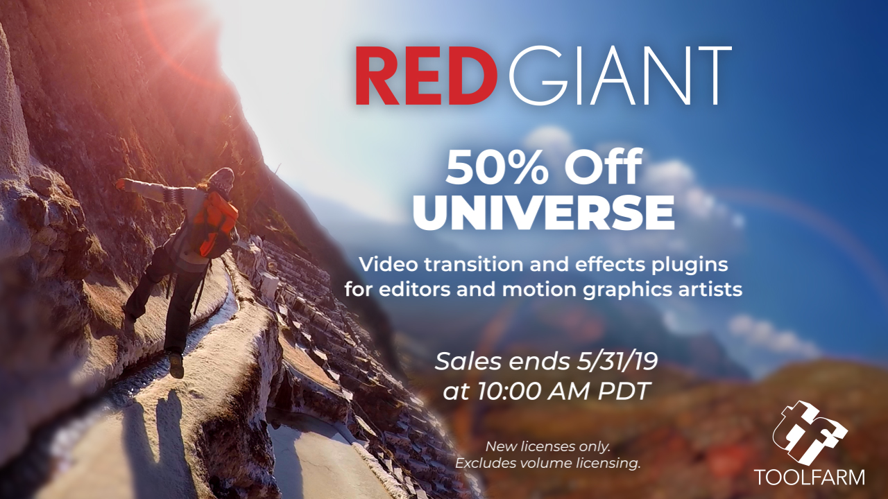 red giant universe flash sale