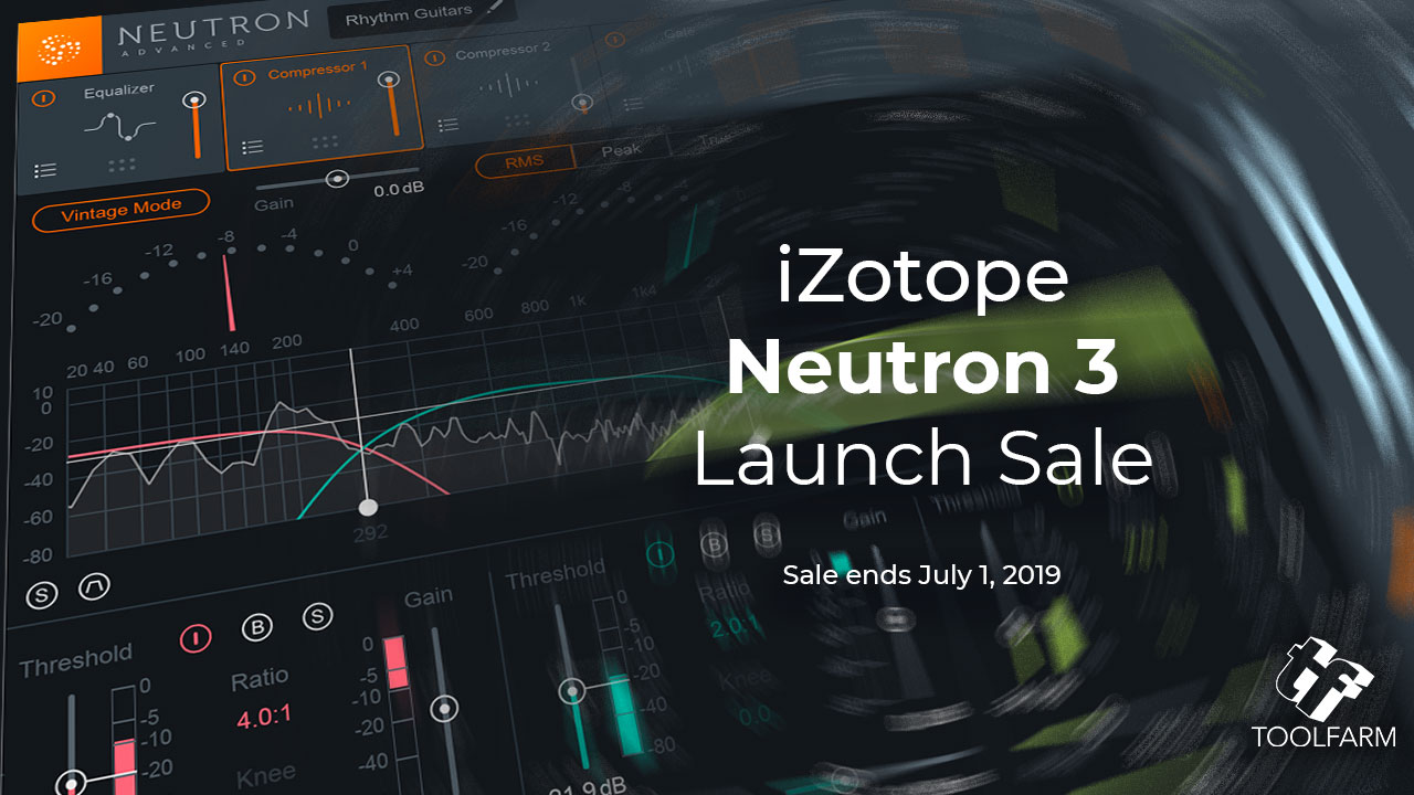 iZotope Neutron 3 Launch Sale
