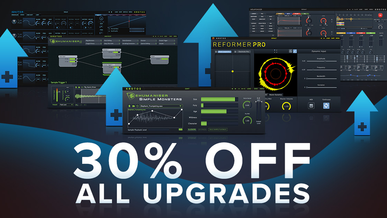 krotos 30% off upgrades