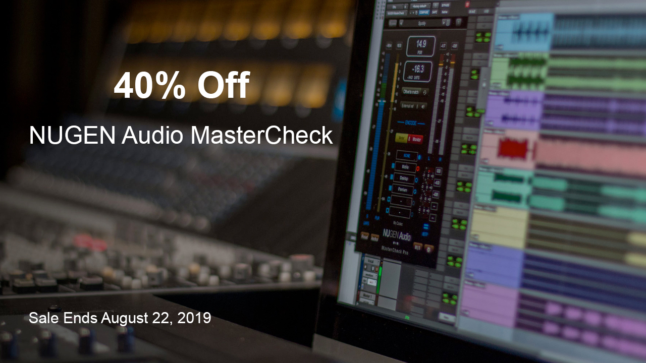 nugen audio mastercheck 40% off