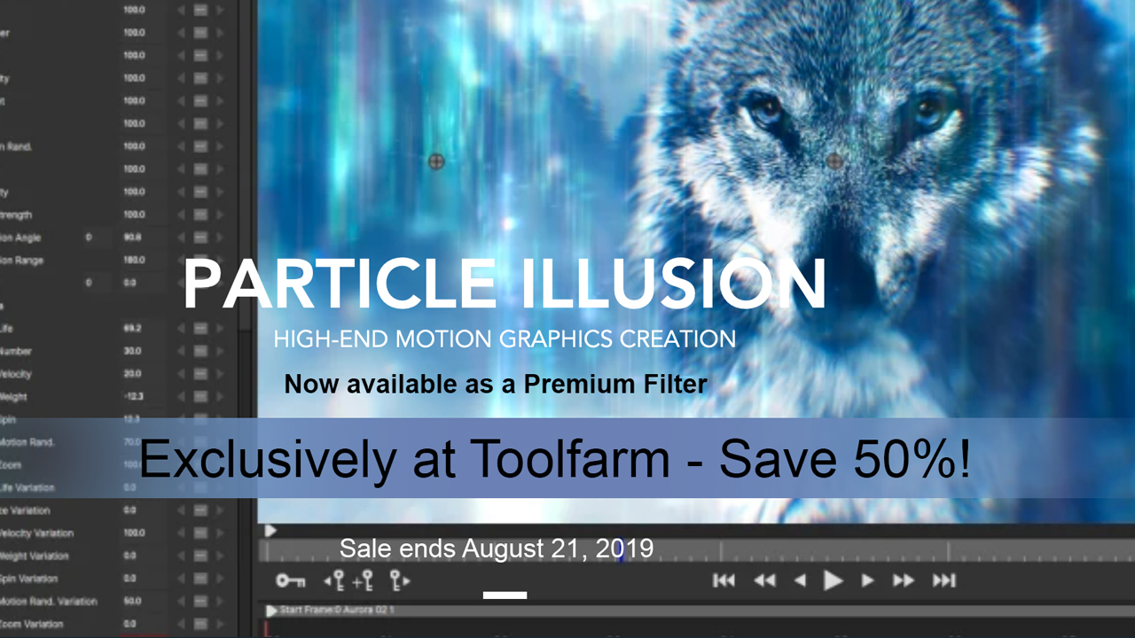 boris particle illusion premium filter