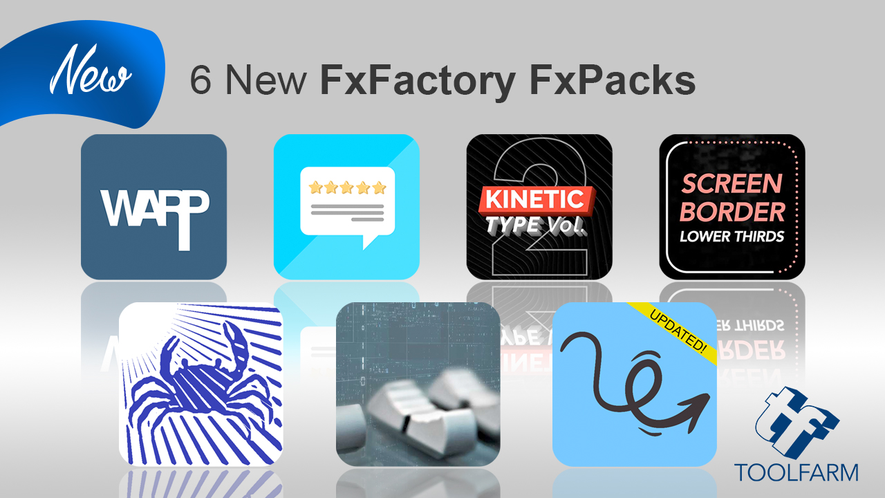 6 new fxfactory packs