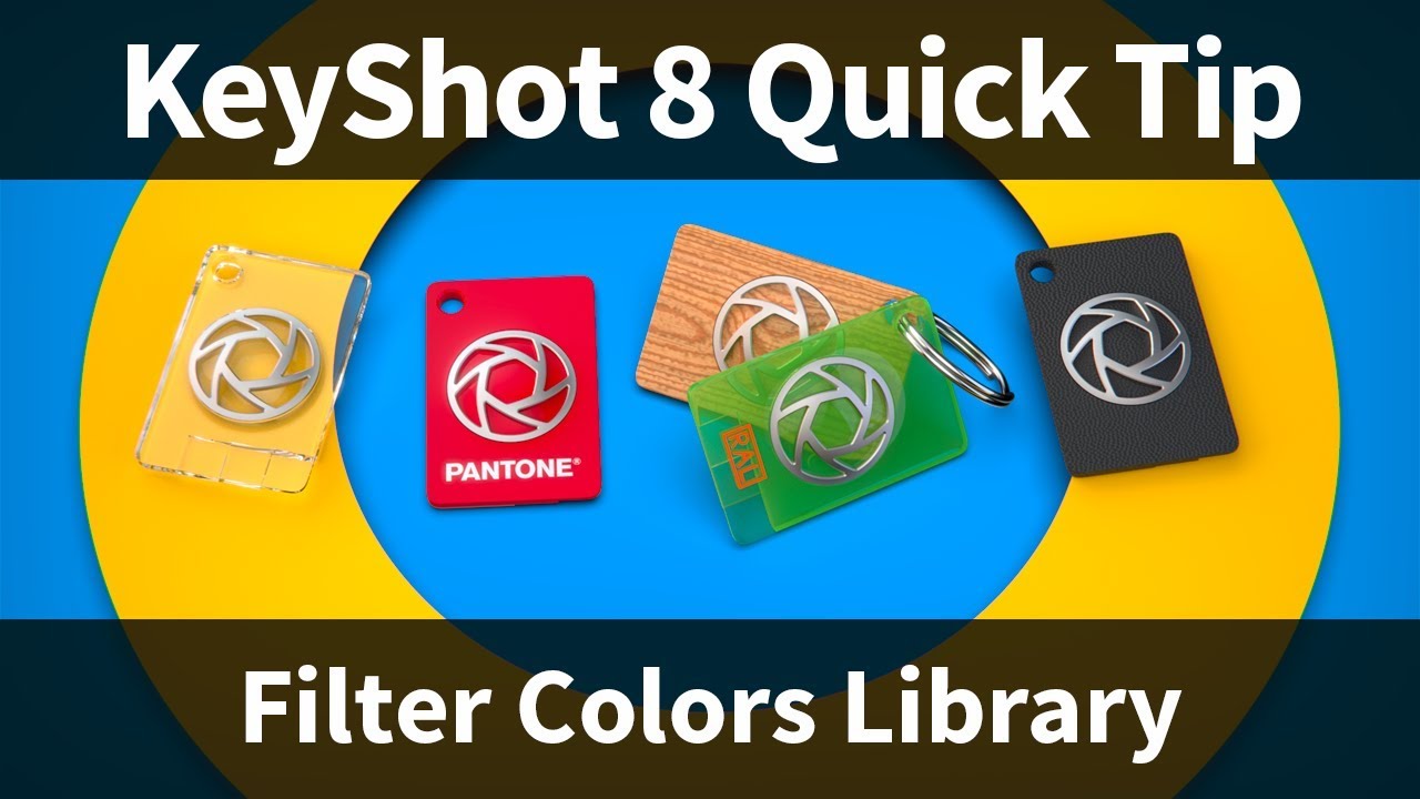 Filter Colors Keyshot Quick Tip