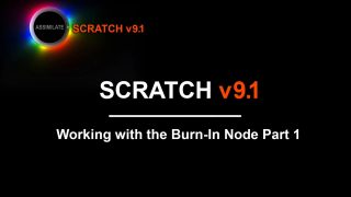 Assimilate Scratch burn-in node