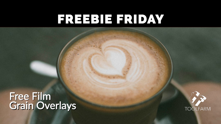 Freebie Friday Film grain overlays