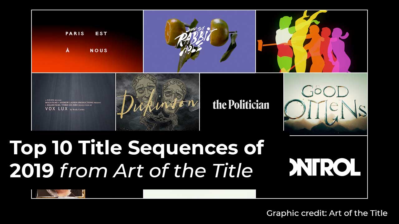 Top 10 Title Sequences of 2019 from Art of the Table