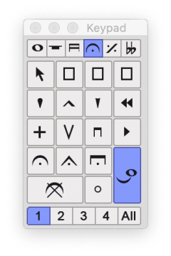 Sibelius 2020 Keypad