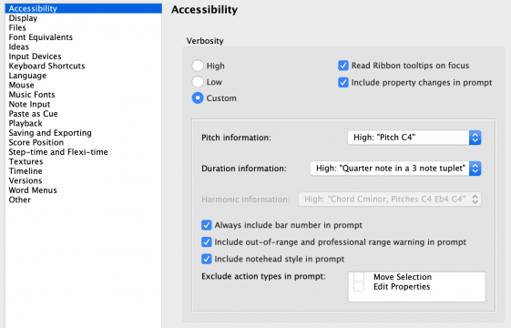 Accessibility for everyone Sibelius 2020