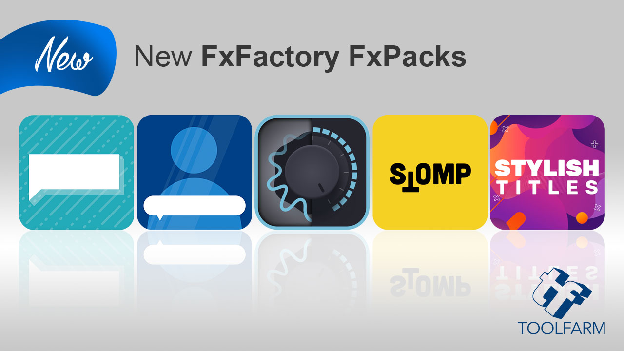 New FxFactory FxPacks from Crumplepop, Stupid Raisins
