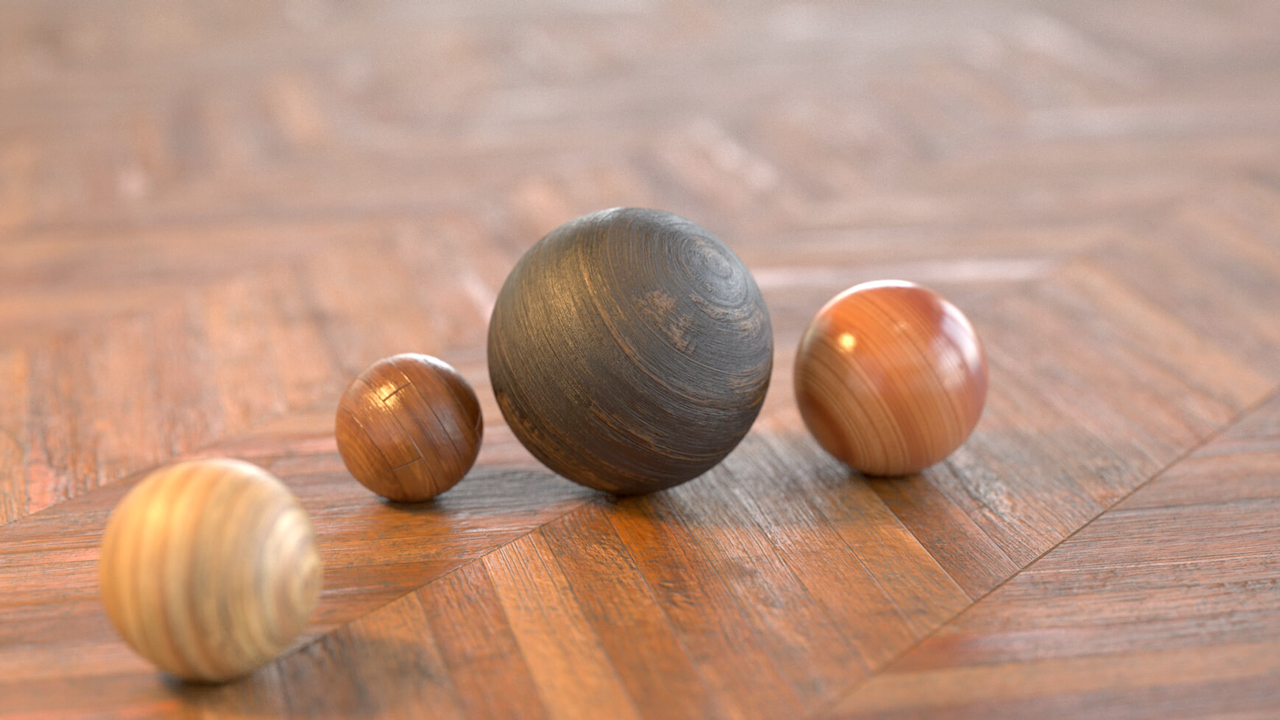 redshift mutating materials wood