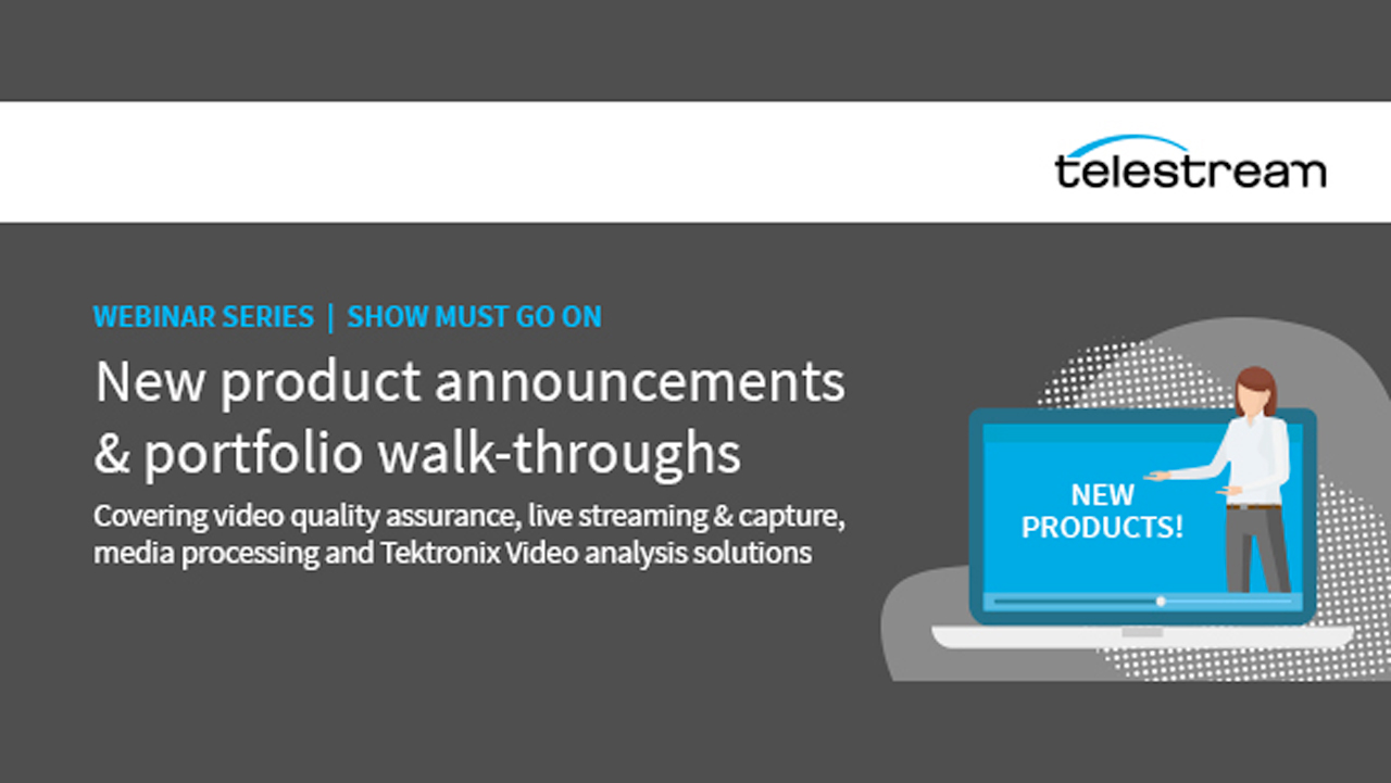 telestream nab webinars