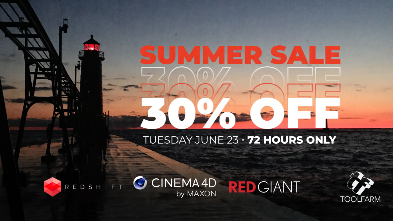 Maxon Red Giant Redshift Summer Sale