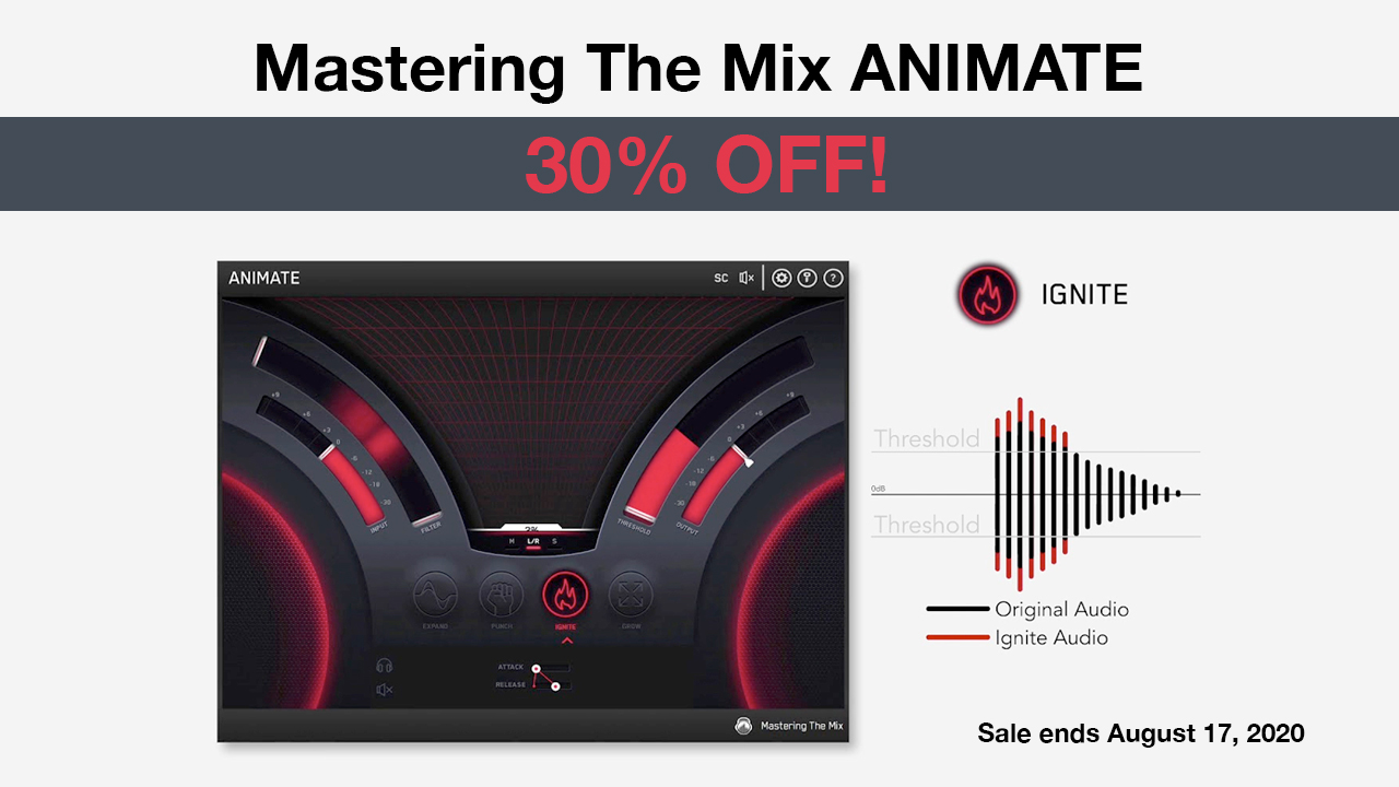 mastering the mix animate 30% off
