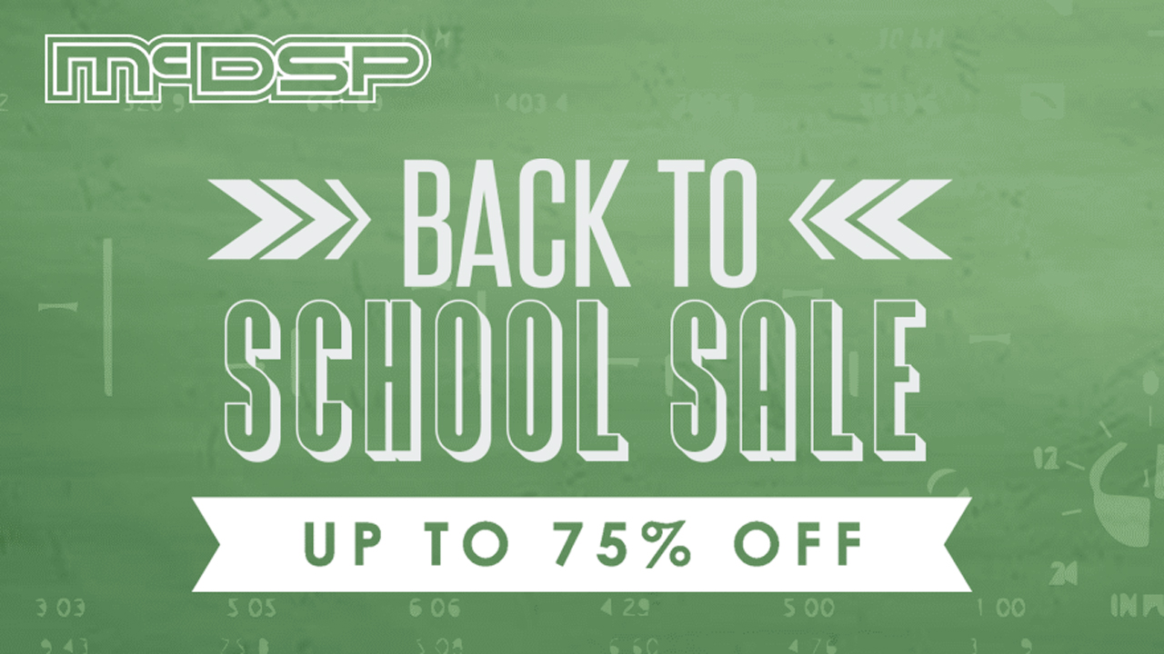 mcdsp back to school sale