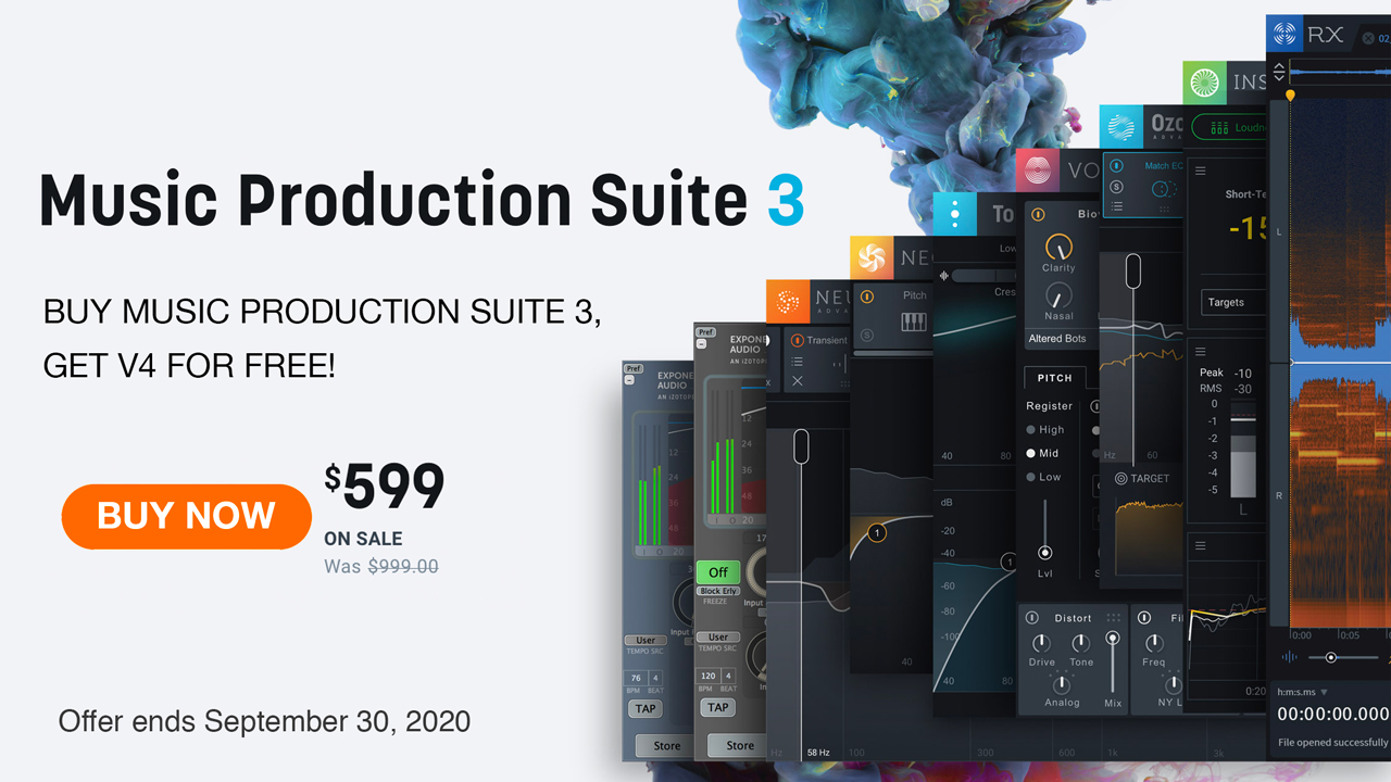 izotope mps4 pre-sale