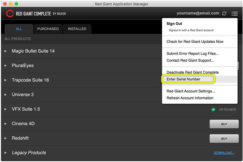 red giant magic bullet suite serial codes