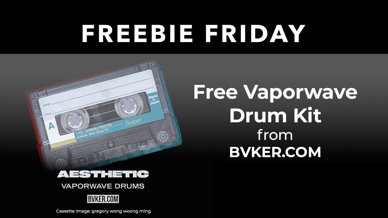 Freebie Aesthetic Vaporware Drum Kit from BVKER