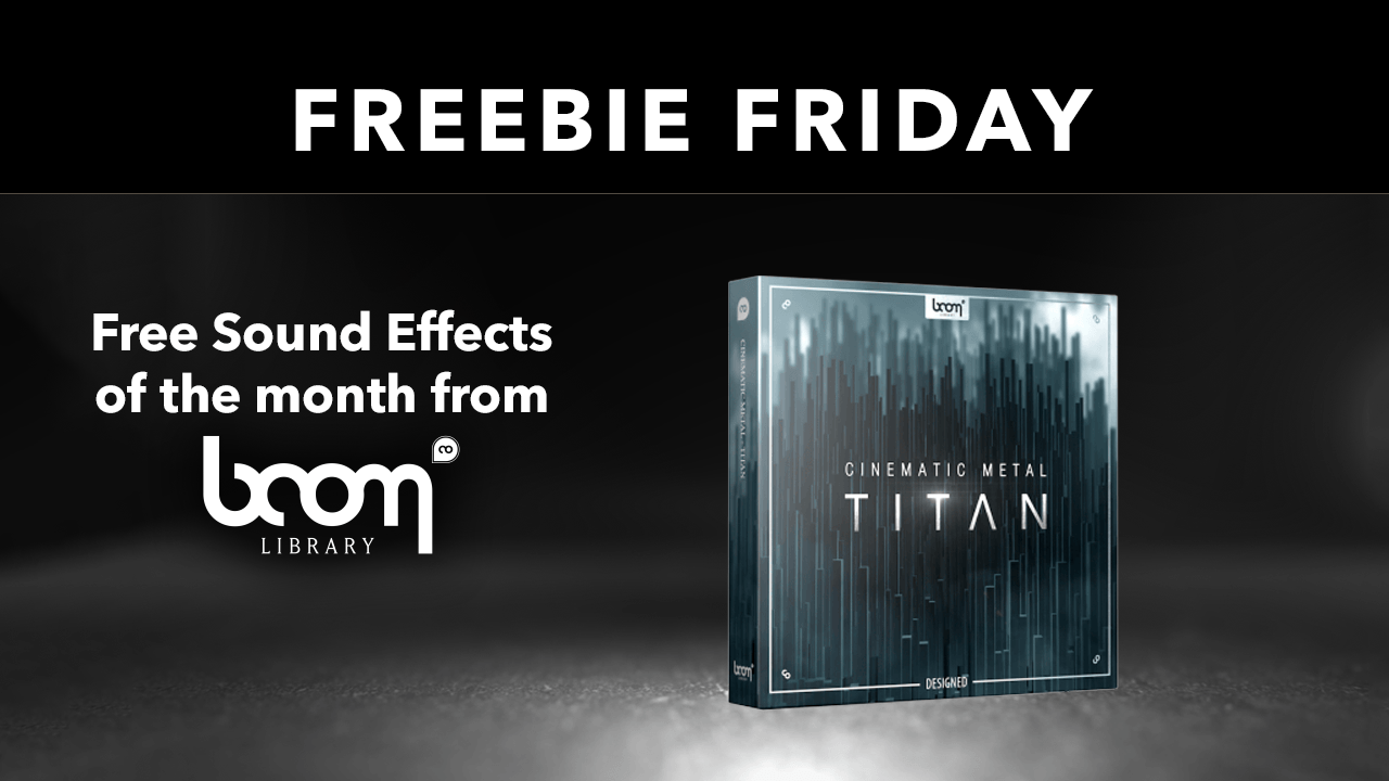 Boom Library Freebie Friday Cinematic Metal Titan