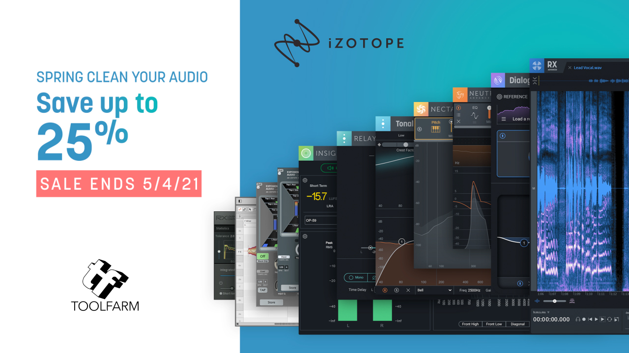 izotope spring clean sale