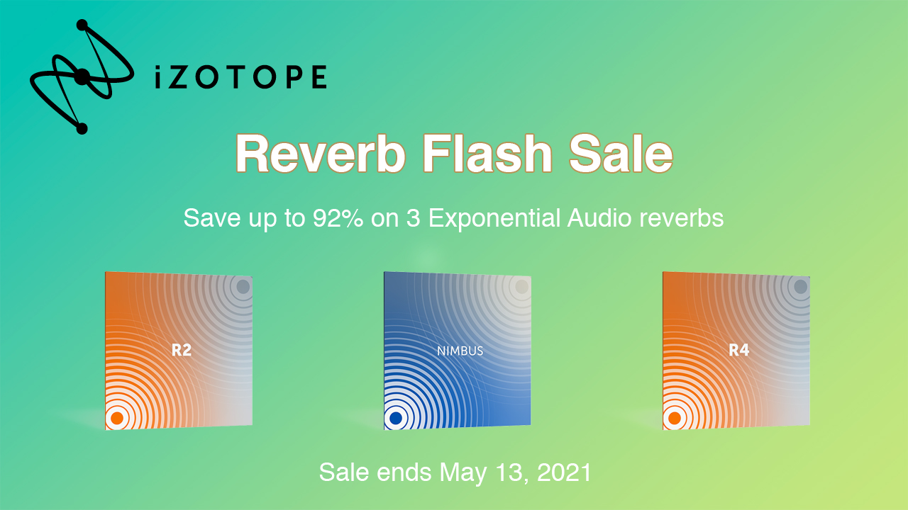 izotope reverb sale