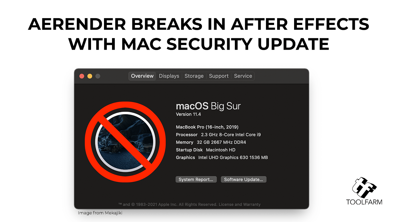 WARNING: aerender Breaks in After Effects with Mac Security Update (New Info)