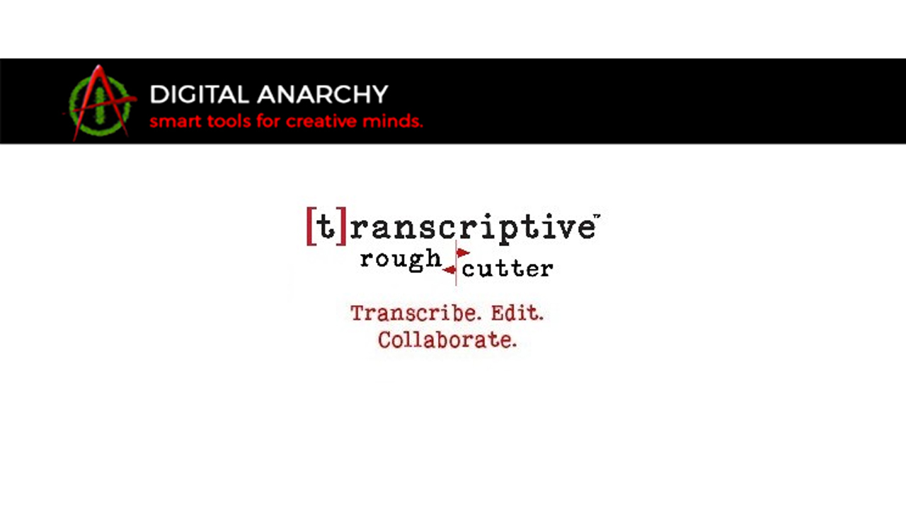 digital anarchy transcriptive rough cutter