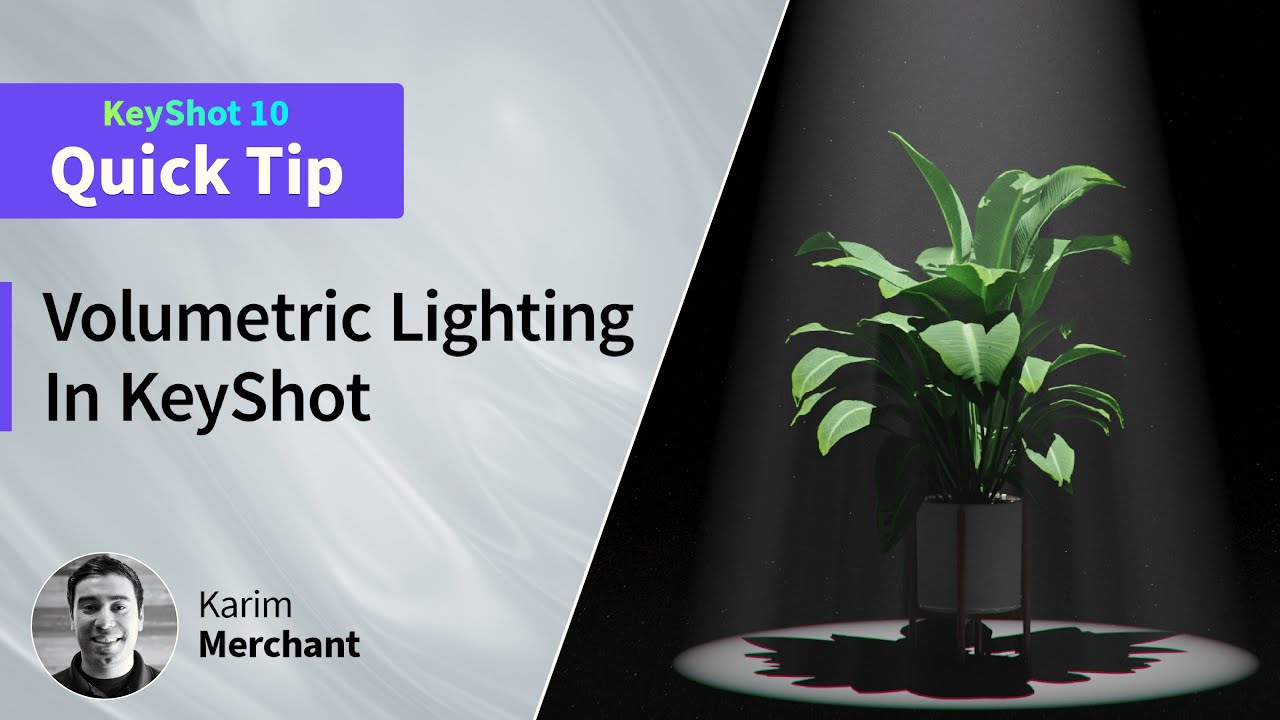 keyshot volumetric lighting tutorial