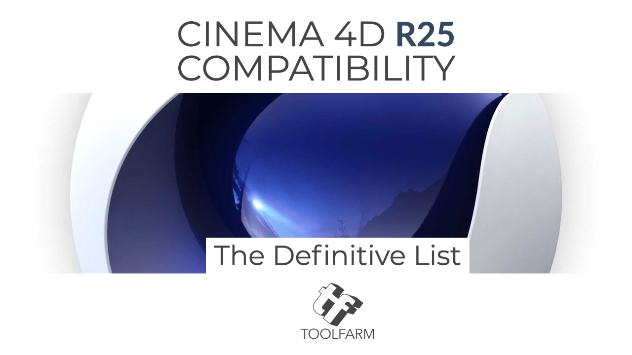 Compatibility: Cinema 4D R25 Plugins