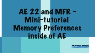 re:vision ae and mfr tutorial