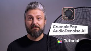 crumplepop audiodenoise ai tutorial