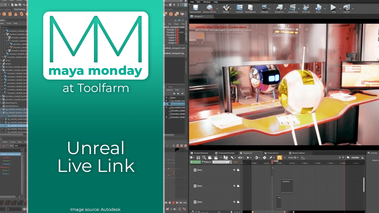 Maya Monday Unreal Live Link