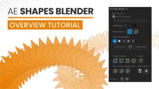 ae shapes blender tutorial