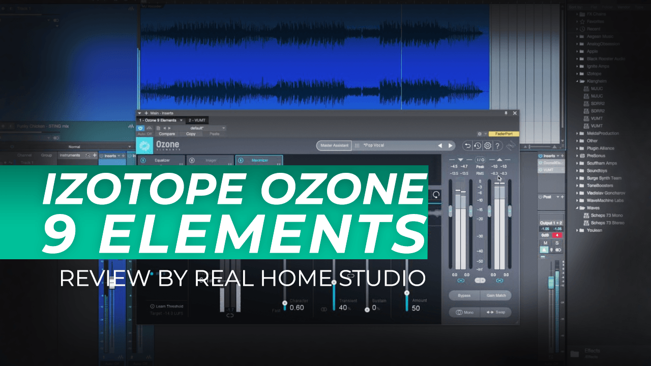 Review: iZotope Ozone 9 Elements