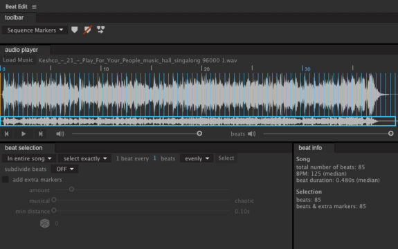 mamoworld ビート編集UI