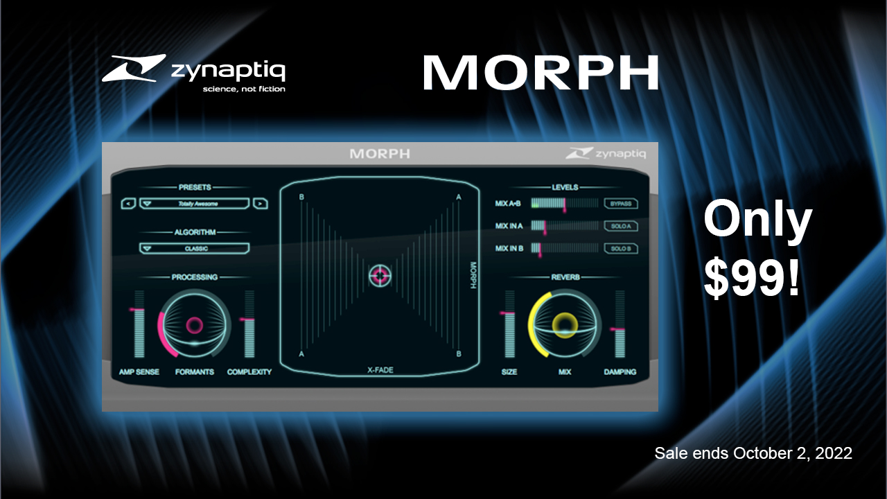 zynaptiq morph only $99