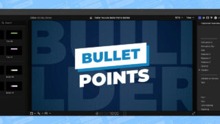 oblivious frog bullet points builder tutorial