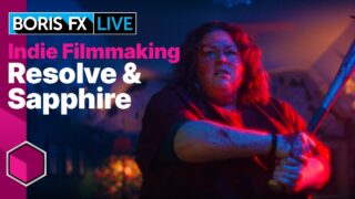 indie filmmaking with resolve and sapphire