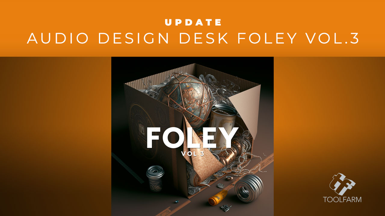 Audio design desk foley vol. 3