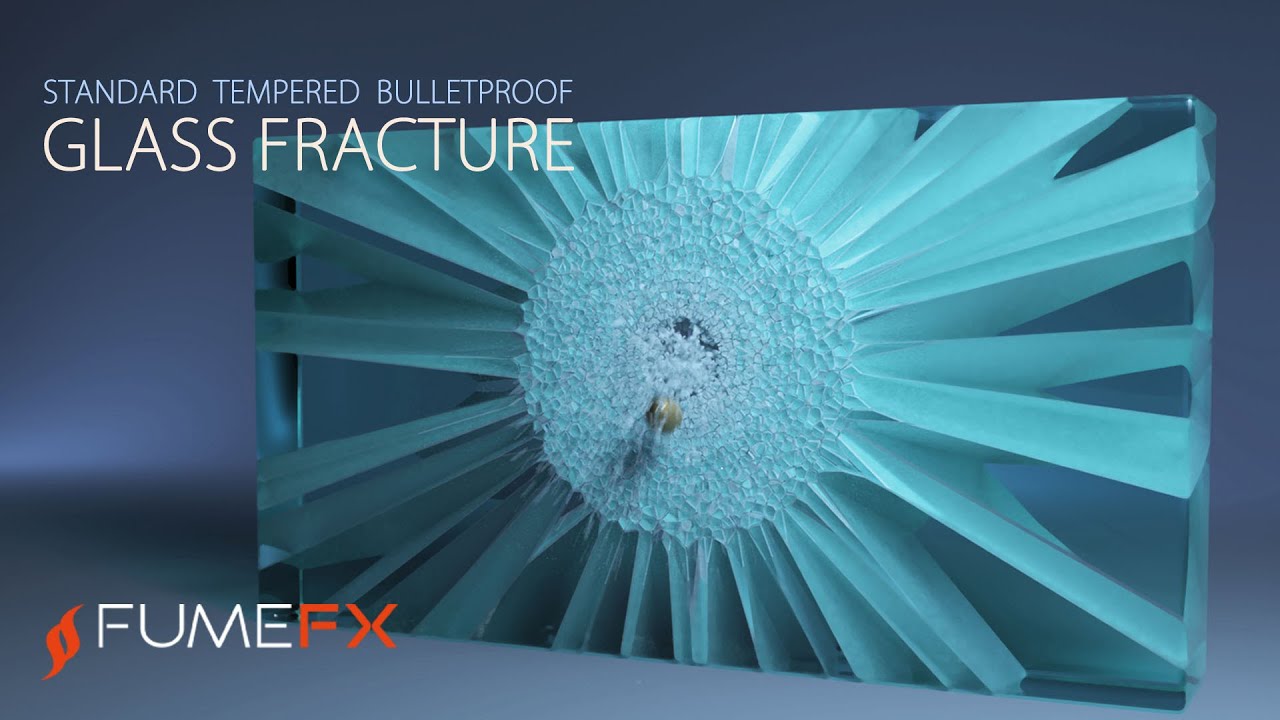 FumeFX 6 Glass Fracture