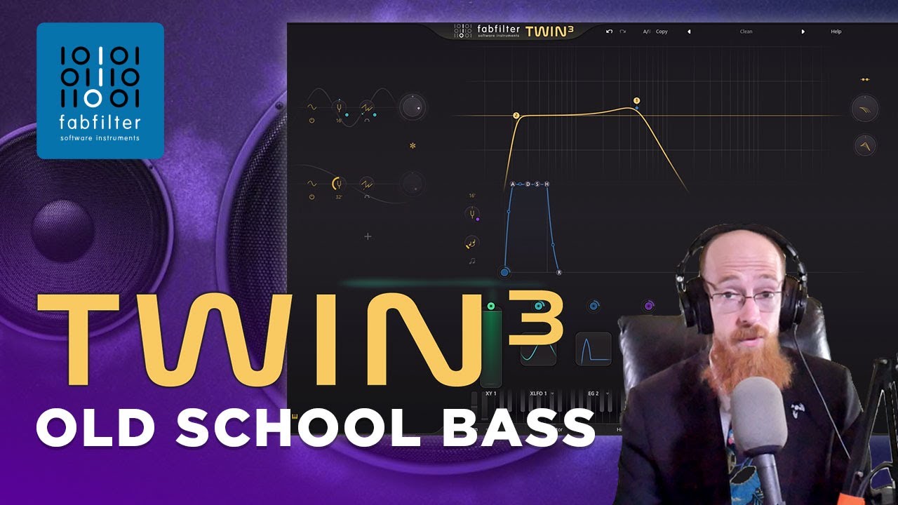 FabFilter TWIN 3 - Old School Bass