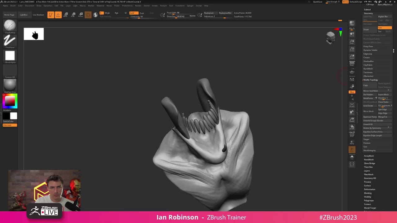 come see how zbrush