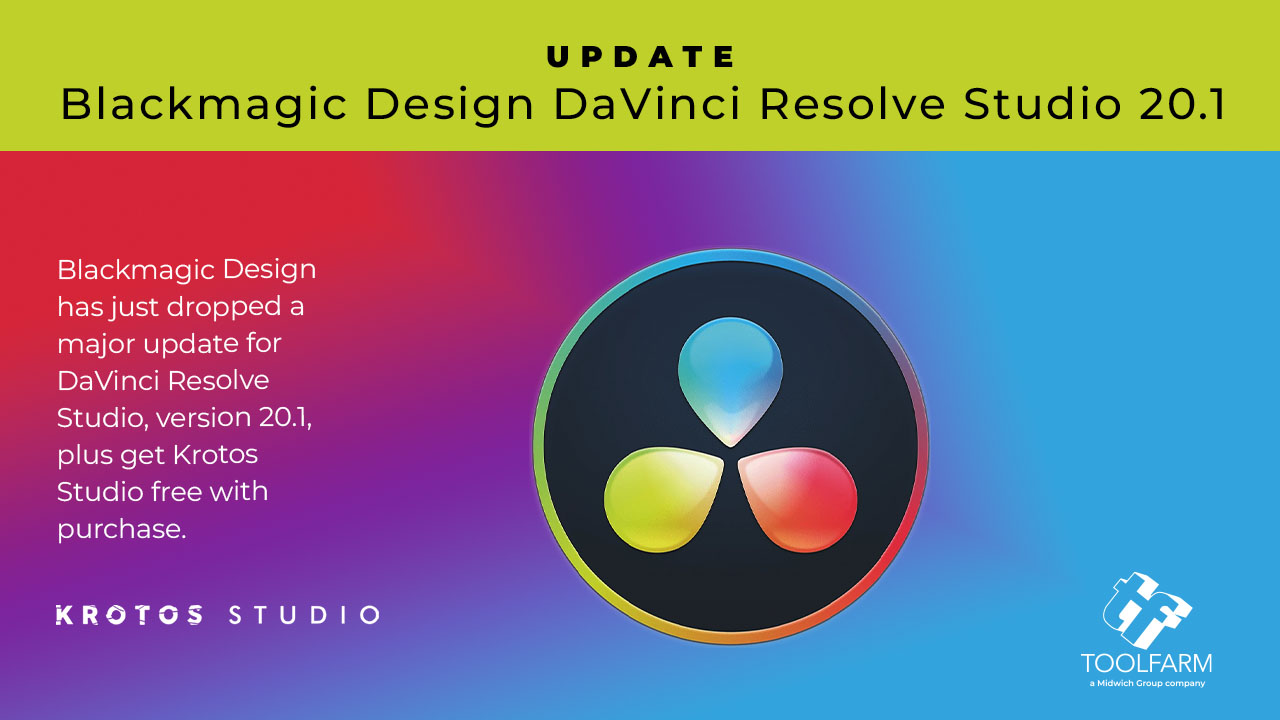 DaVinci Resolve Studio 20.1: New Features and a Sweet Deal! -